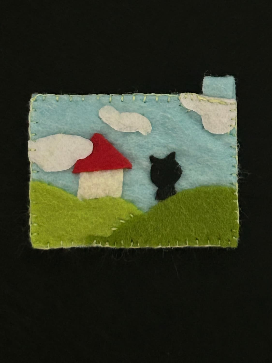 고양이 그라스 키링 🐈‍⬛ 상품이미지1