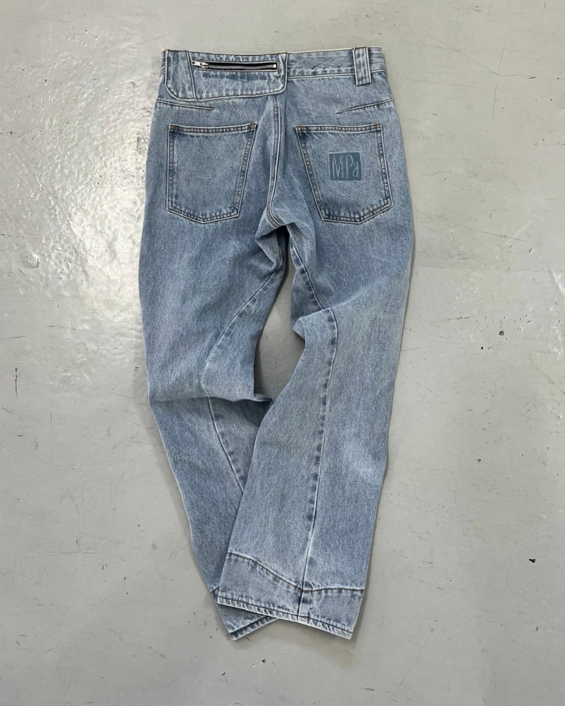 플라스틱프로덕트 드림프트 데님 팬츠 상품이미지2