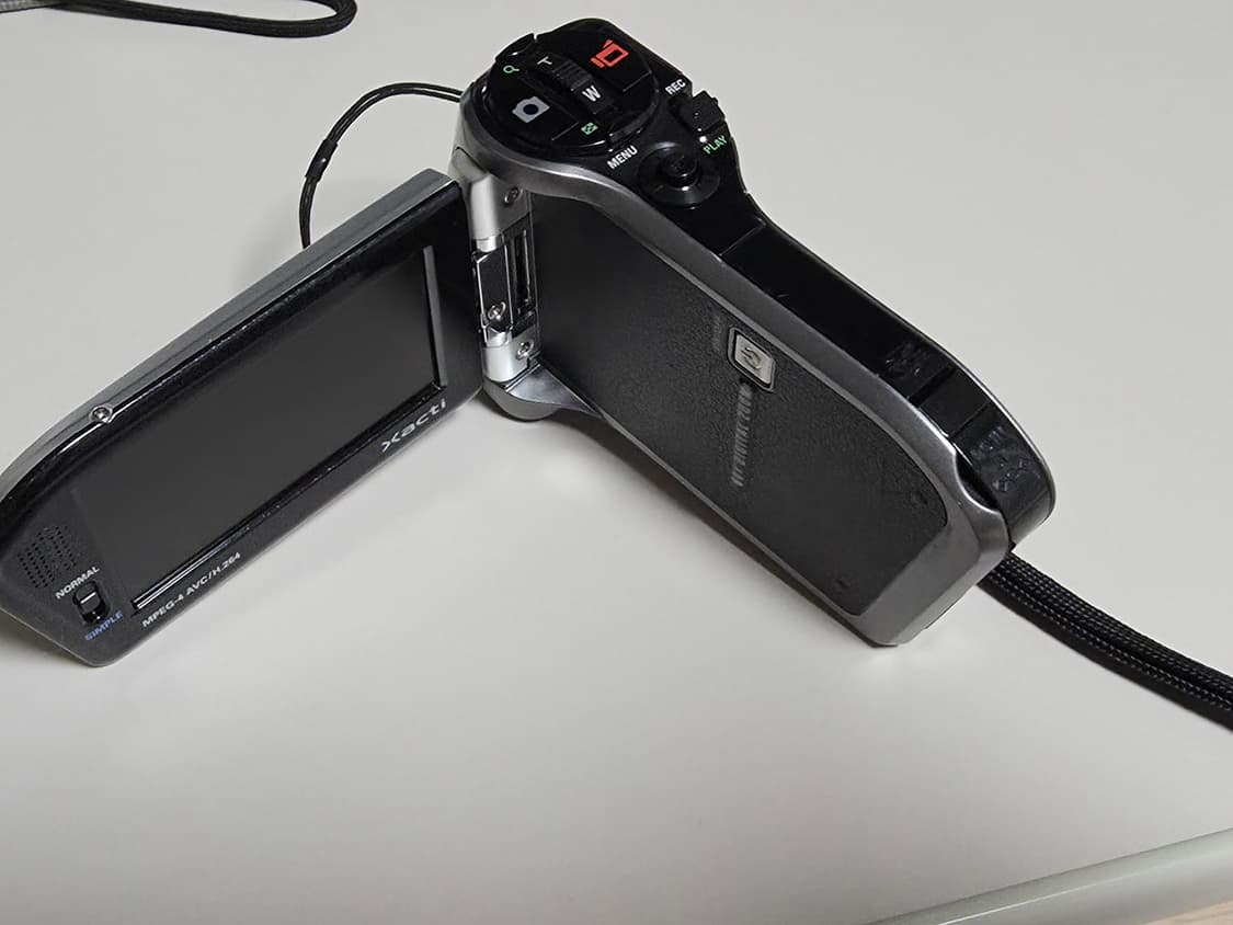 산요 작티 DMX-HD700 빈티지 캠코더 상품이미지5