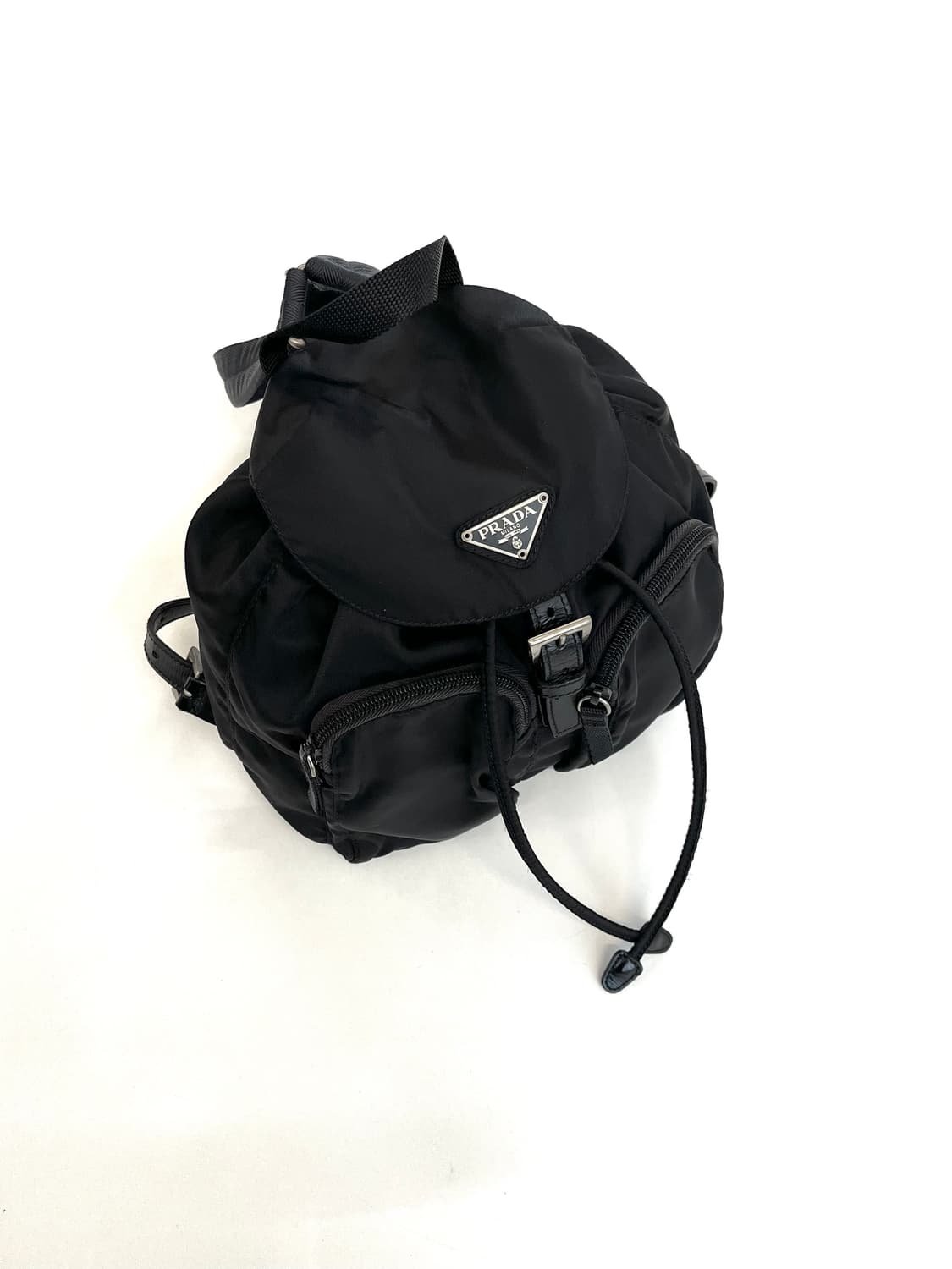 프라다 리나일론 더블 포켓 스몰 백팩 상품이미지3