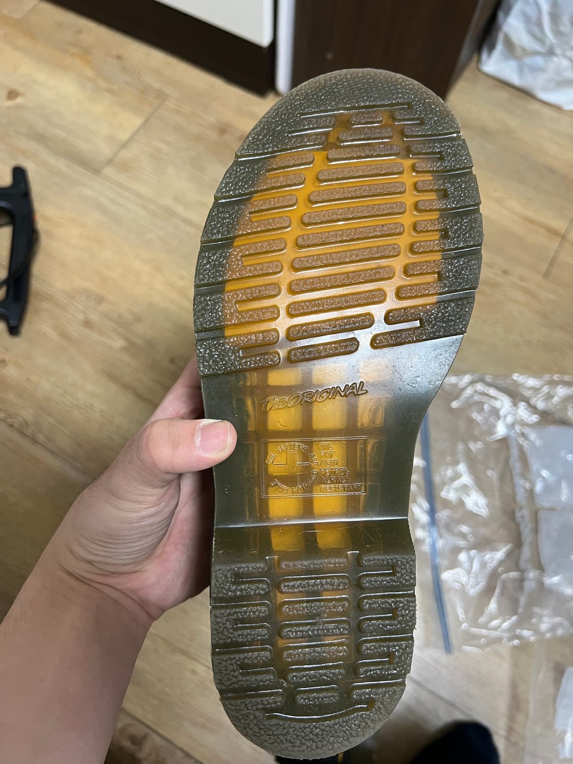 택포16) 닥터마틴 1461 스무스 블랙 3홀 230 uk4 상품이미지7