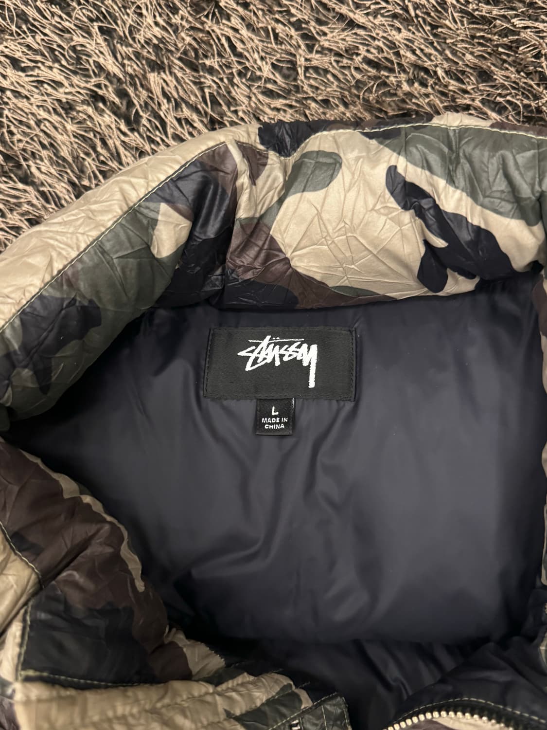 스투시 링클 푸퍼 카모 상품이미지4