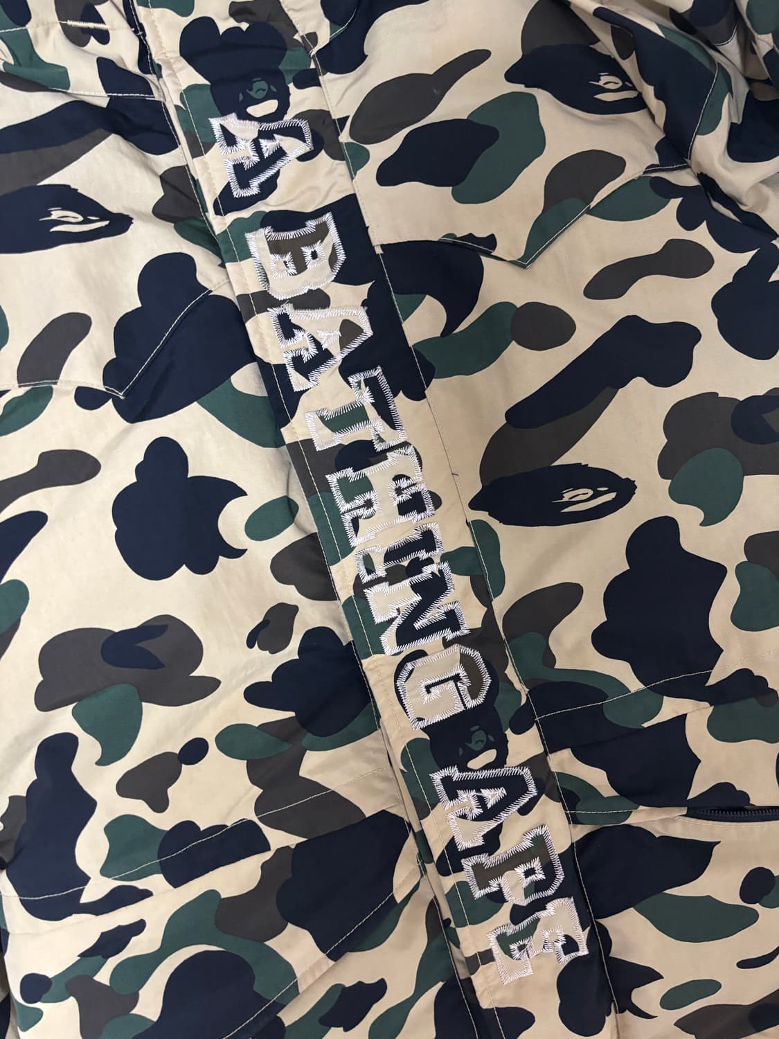 90s 베이프 스노우보드파카 패딩 상품이미지3