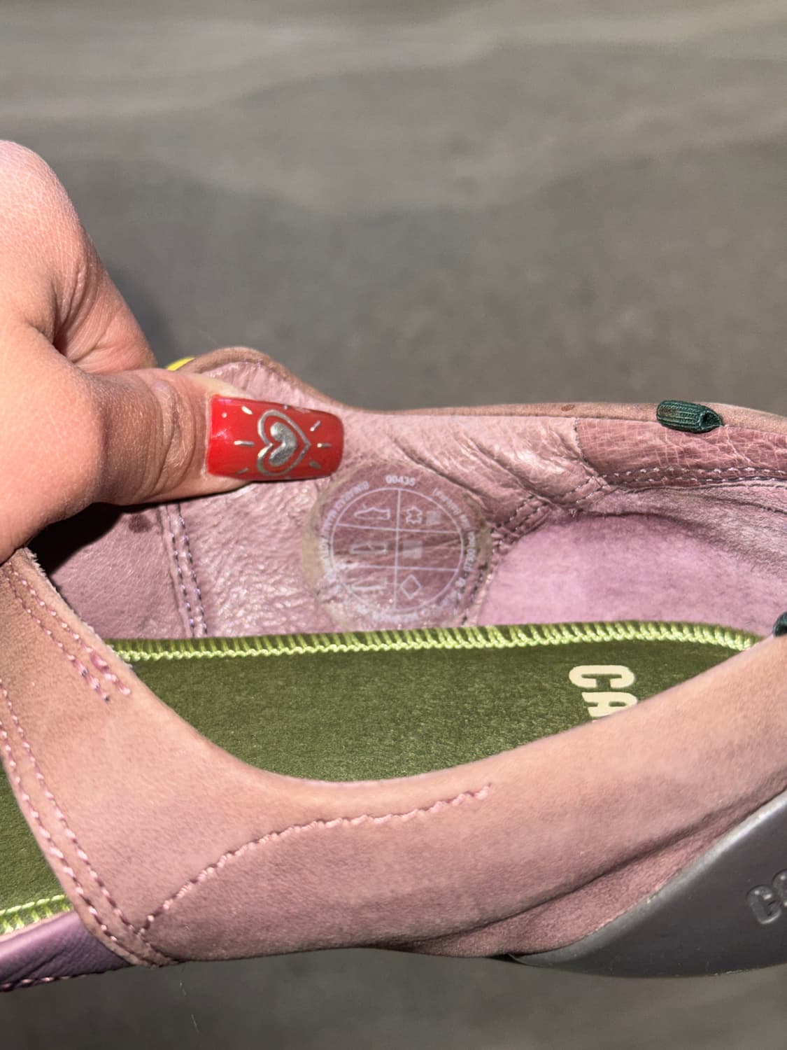 Camper purple mary jane flat shoes 상품이미지6