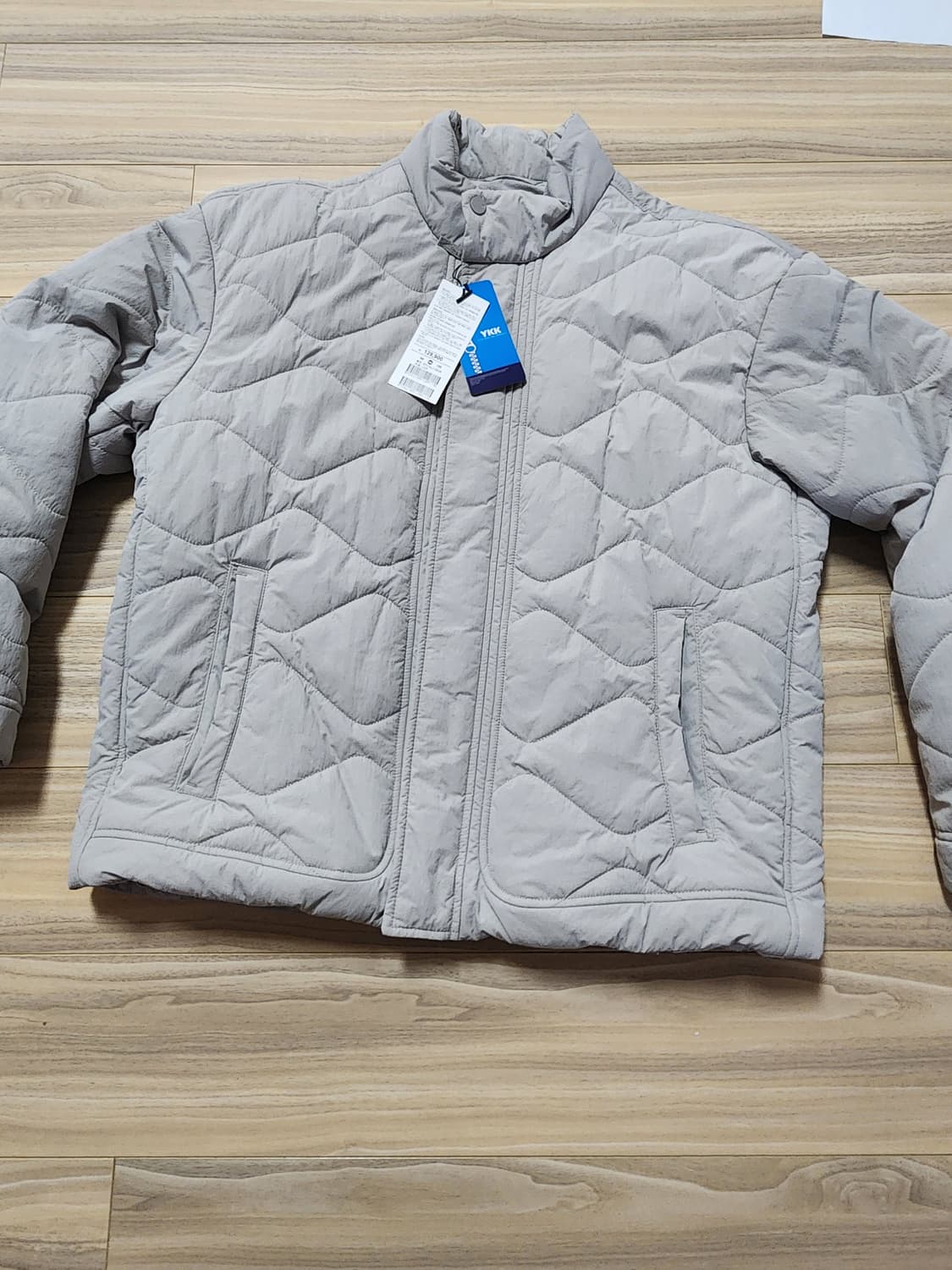 프로젝트엠퀄팅경량패딩점퍼L라이트그레이 상품이미지1