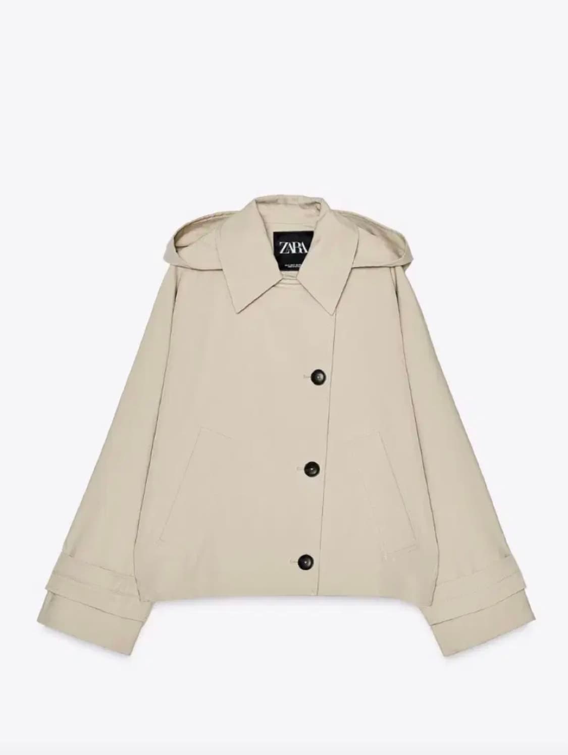 자라 케이프 코트 상품이미지1