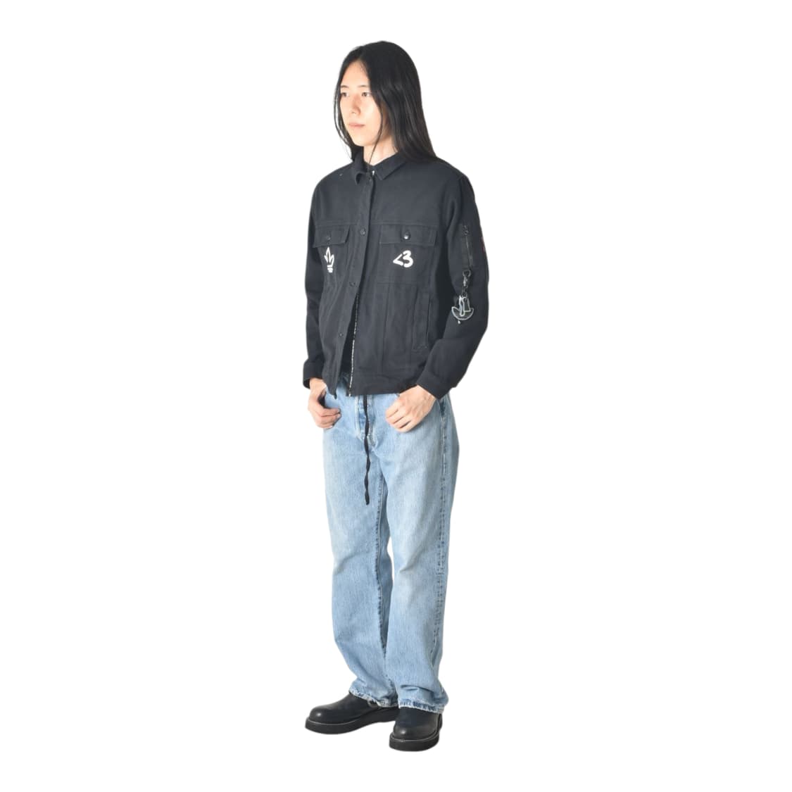 아디다스 코튼 블루종 자켓 XS N0267 상품이미지4