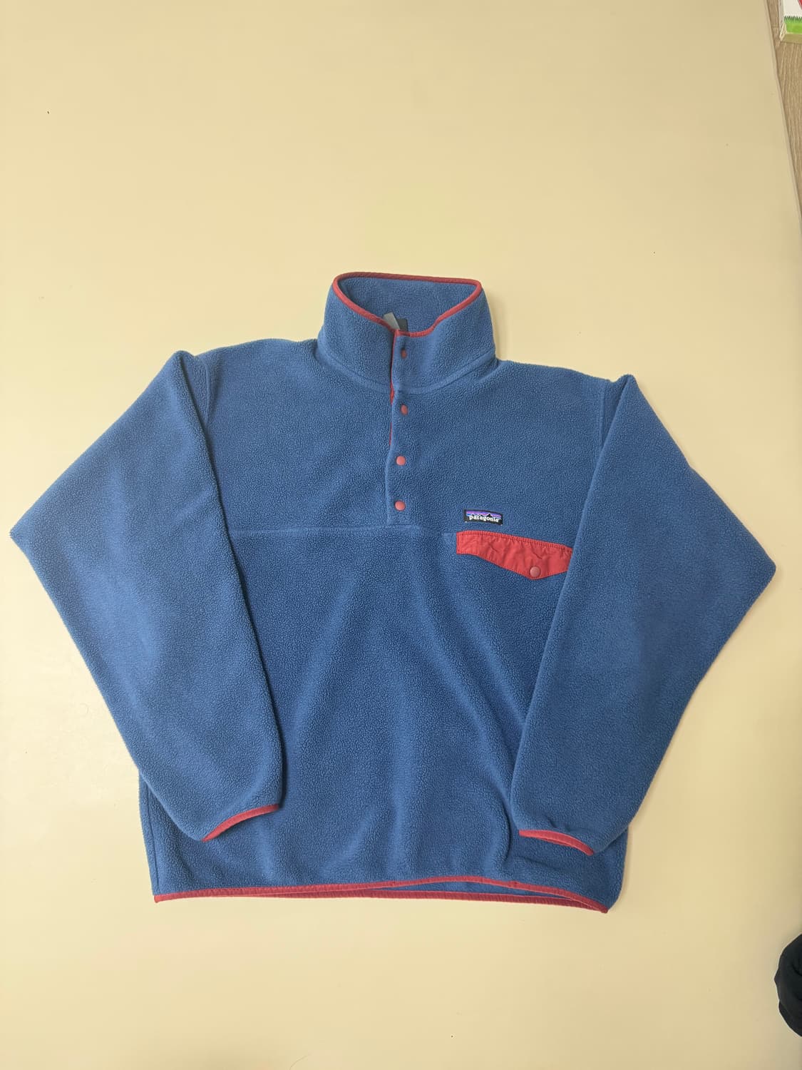 L 파타고니아 신칠라 블루 플리스 풀오버 상품이미지1