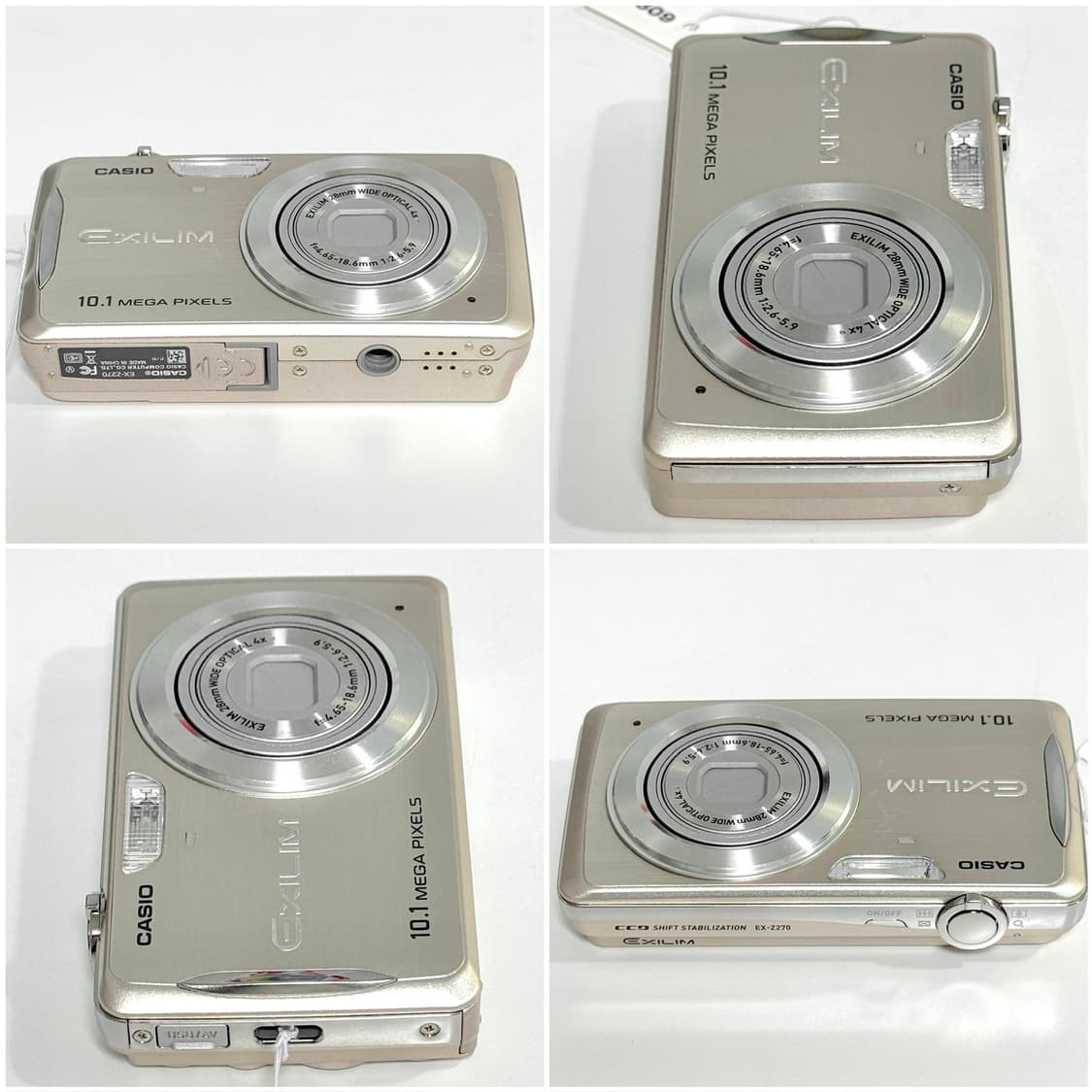 카시오 엑슬림 Z270 샴페인골드 빈티지디카 상품이미지6