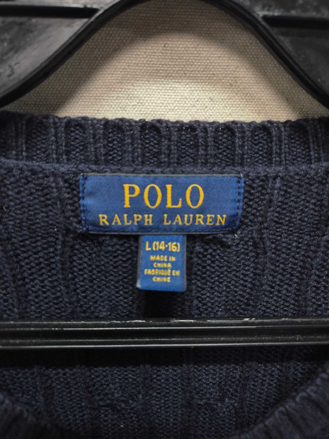 폴로 꽈배기 니트  상품이미지2