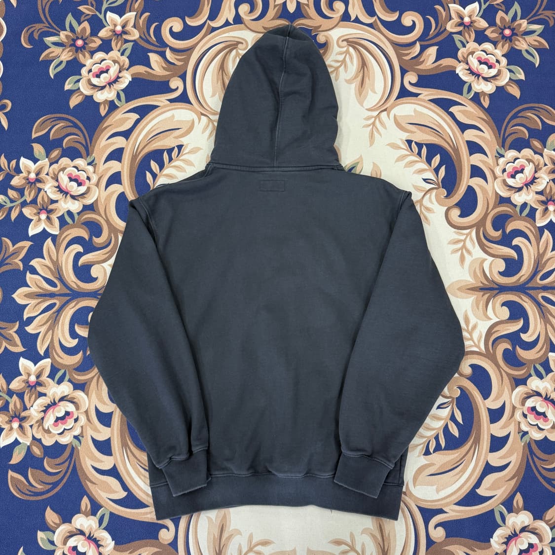 (M)에스피오나지 Espionage 엠브로이드 후드티셔츠(차콜) 상품이미지5