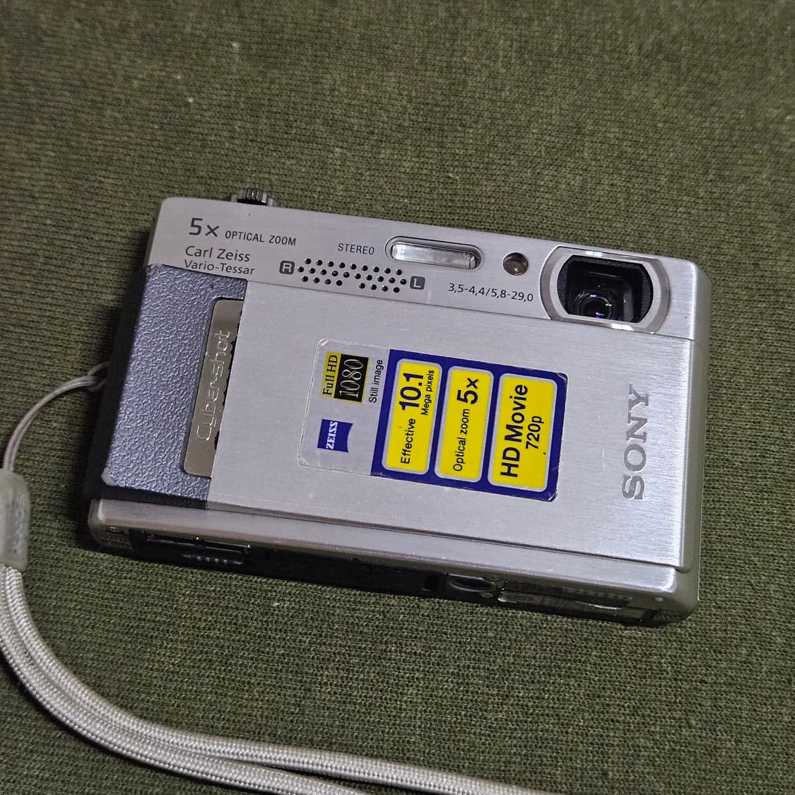 소니 사이버샷 dsc T-500 빈티지 디카 판매합니다 상품이미지2