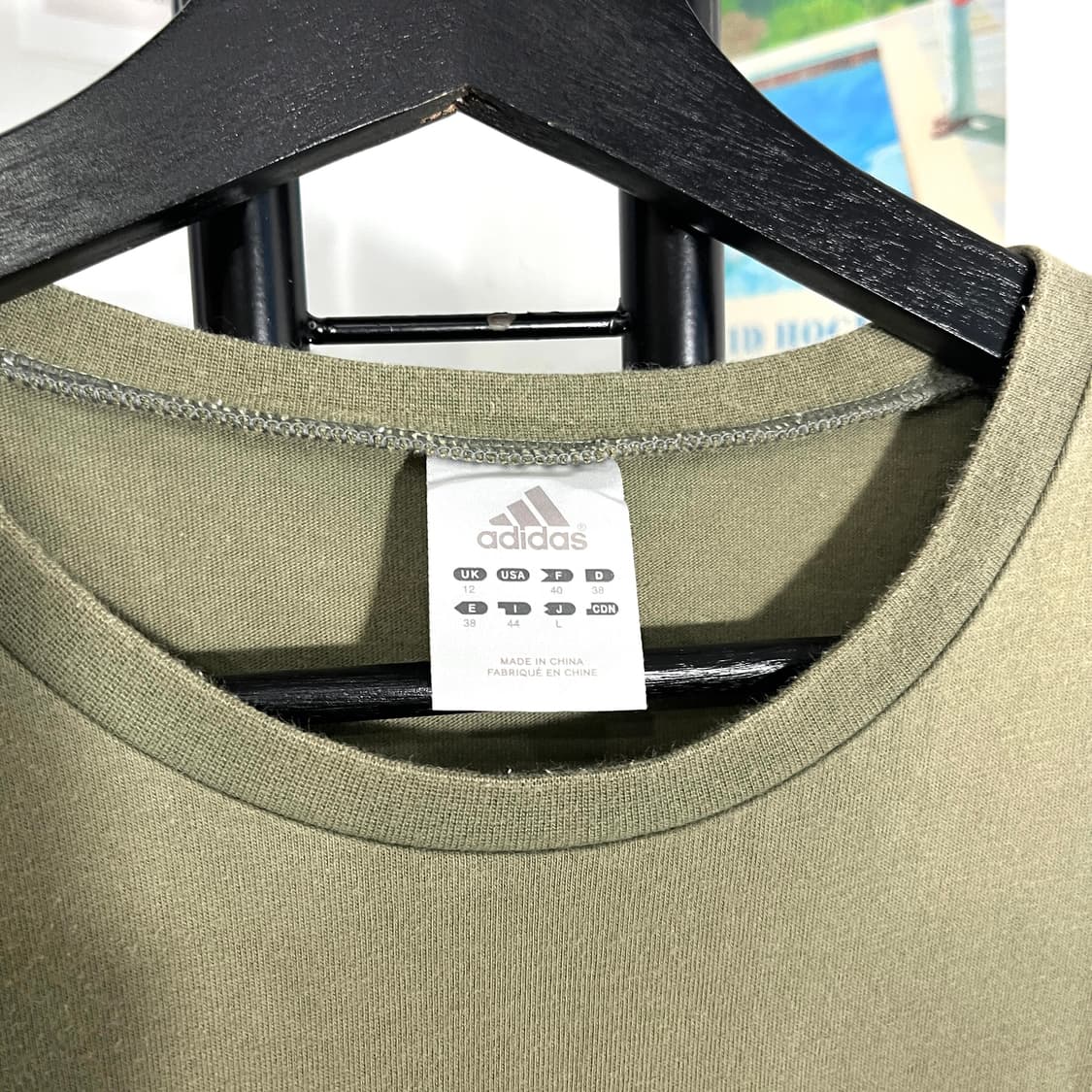 아디다스 레터링 반팔 티셔츠 상품이미지6