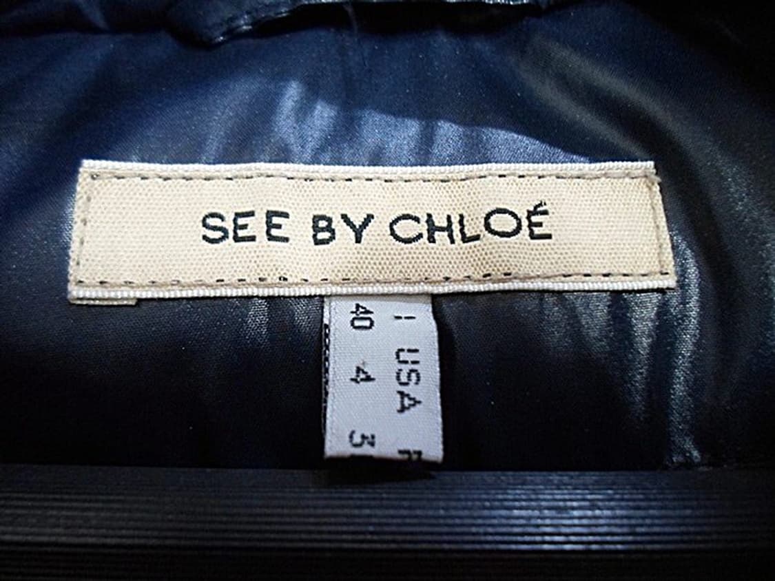 씨바이끌로에 정품 민소매 오리털패딩 상품이미지5