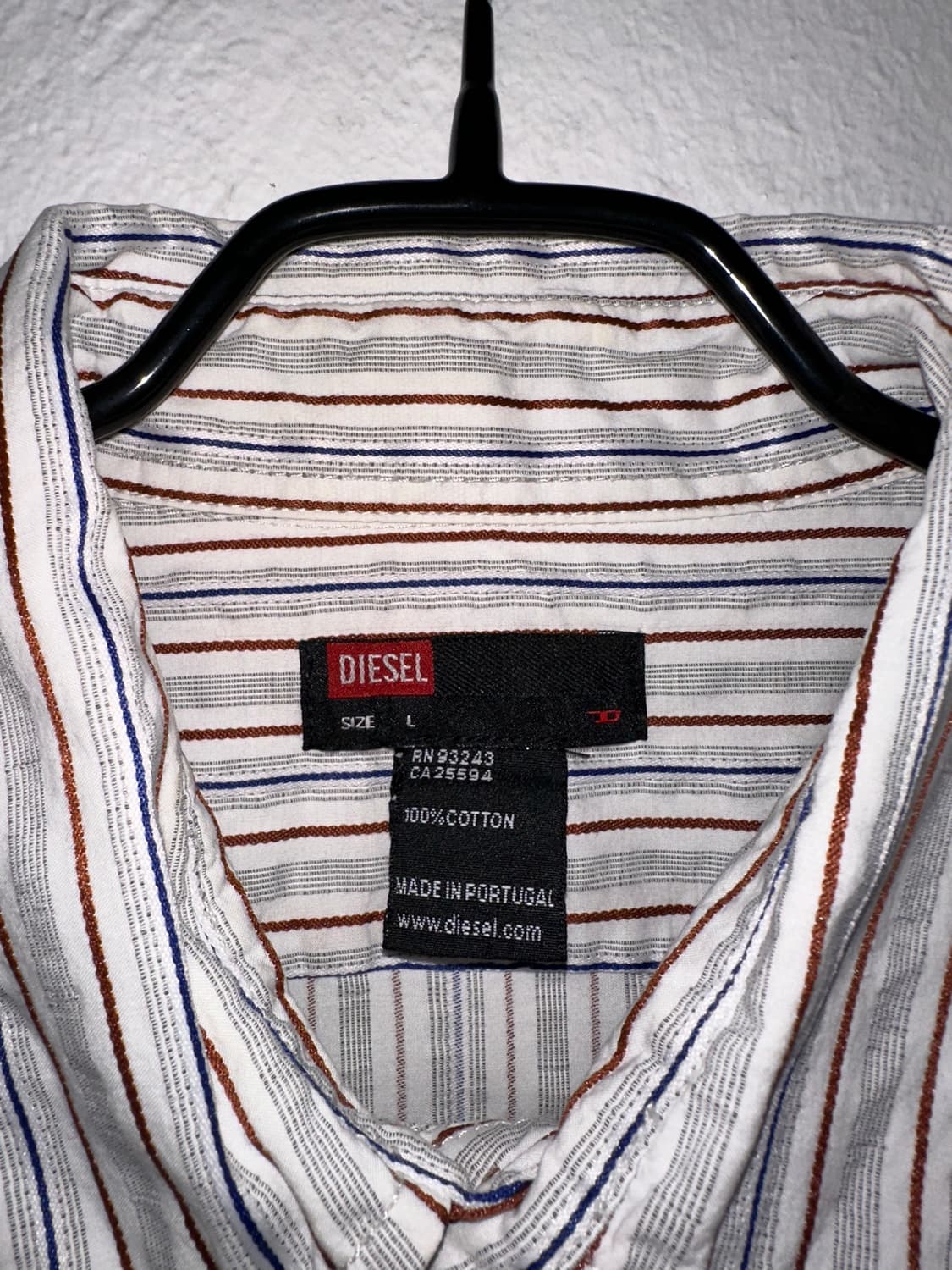 [L]Diesel 디젤 자수 스프라이트 셔츠 상품이미지4
