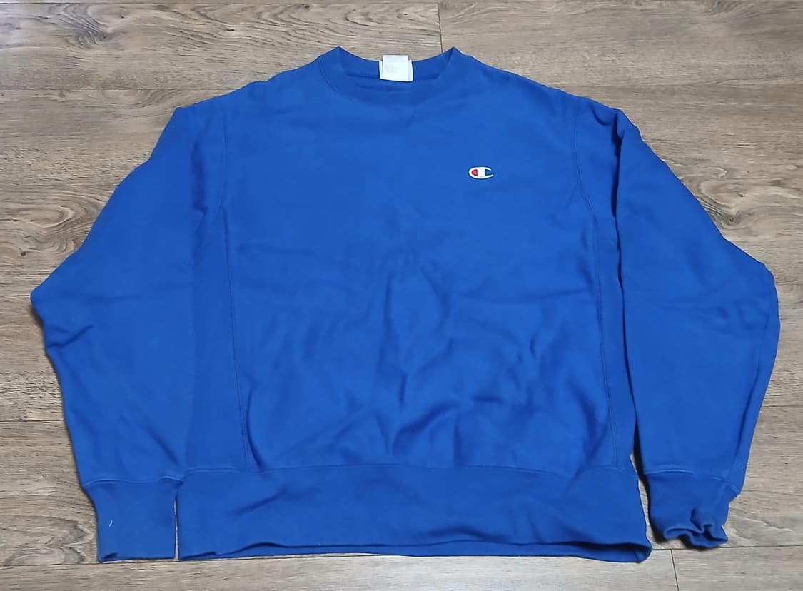 챔피온 리버스위브 블루택 스웻 상품이미지1