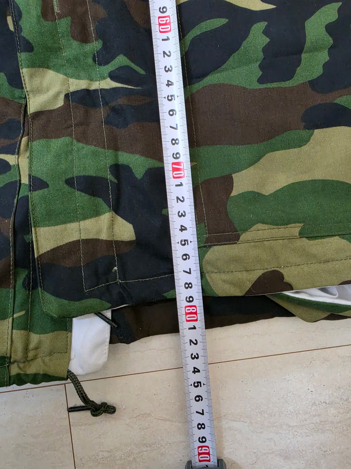 밀리터리 카모 야상 점퍼 후드 자켓_혹한기 파카 외피 상품이미지5