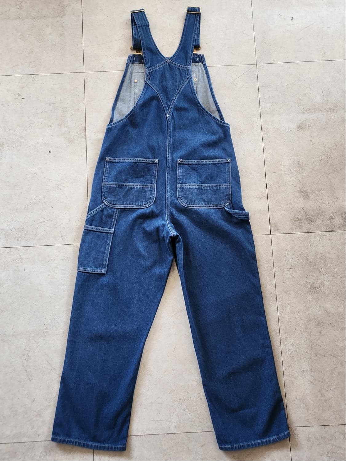 칼하트 루즈핏 데님 오버롤 상품이미지3