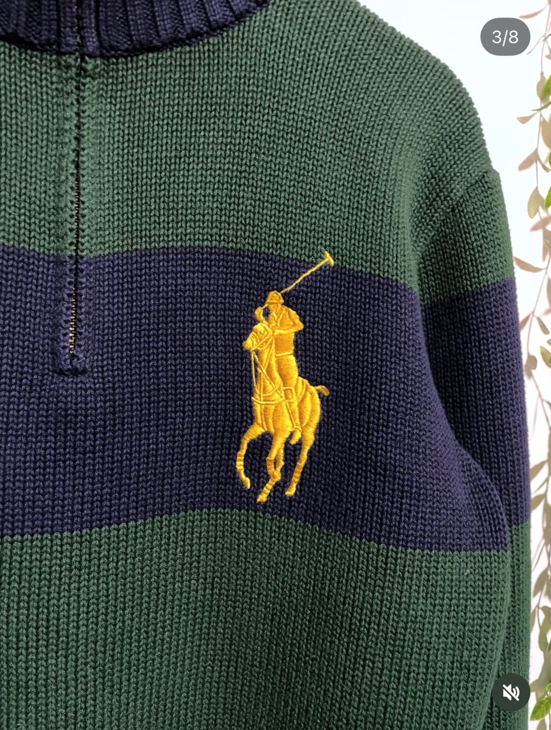 폴로랄프로렌 빅포니 히프집업 니트 상품이미지3