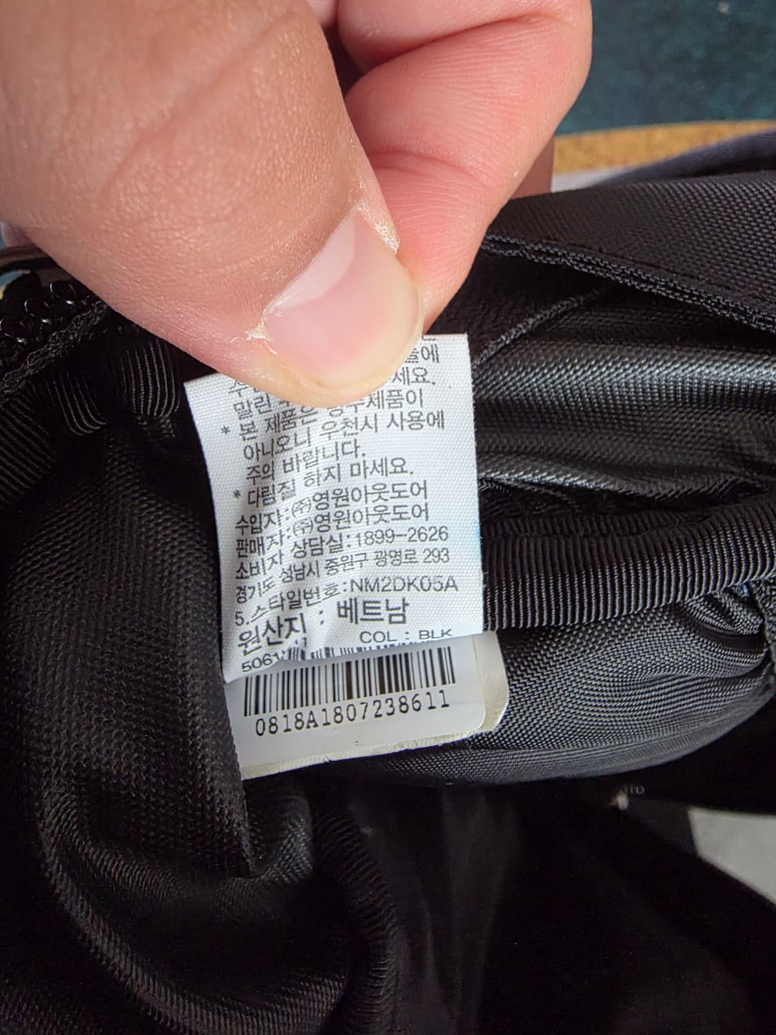 노스페이스 핫샷 백팩 블랙 28L 상품이미지7