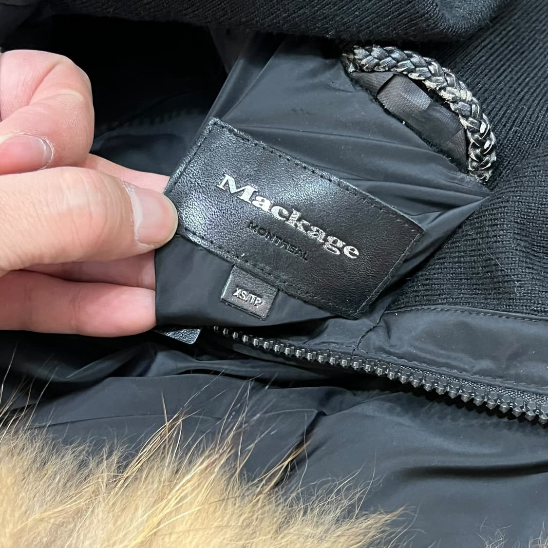  맥케이지 아달리 퍼 점퍼 +명품감정서 y14225 상품이미지6