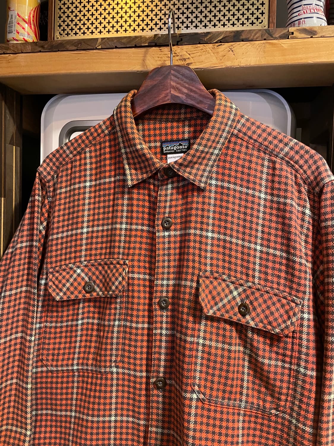 07s파타고니아 오가닉 체크셔츠 상품이미지2