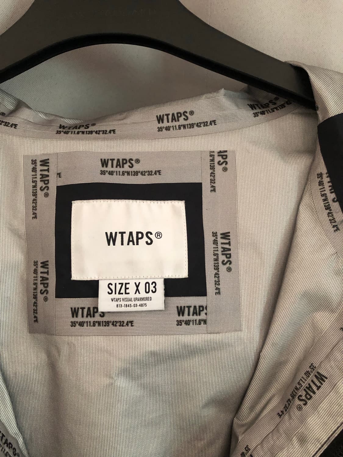 Wtaps bone cross windbreak jacket 상품이미지3