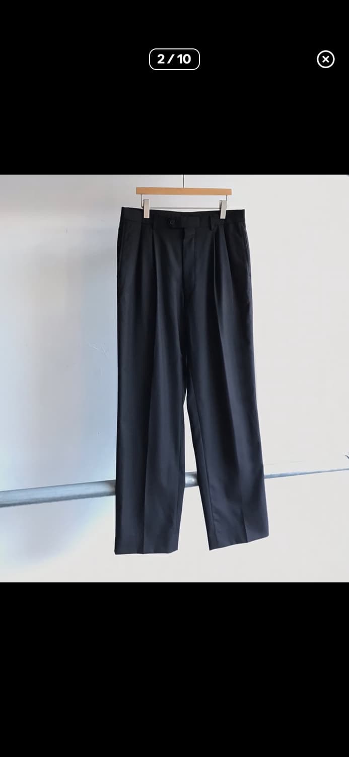 Paul smith london wool two-pleats straig 상품이미지4