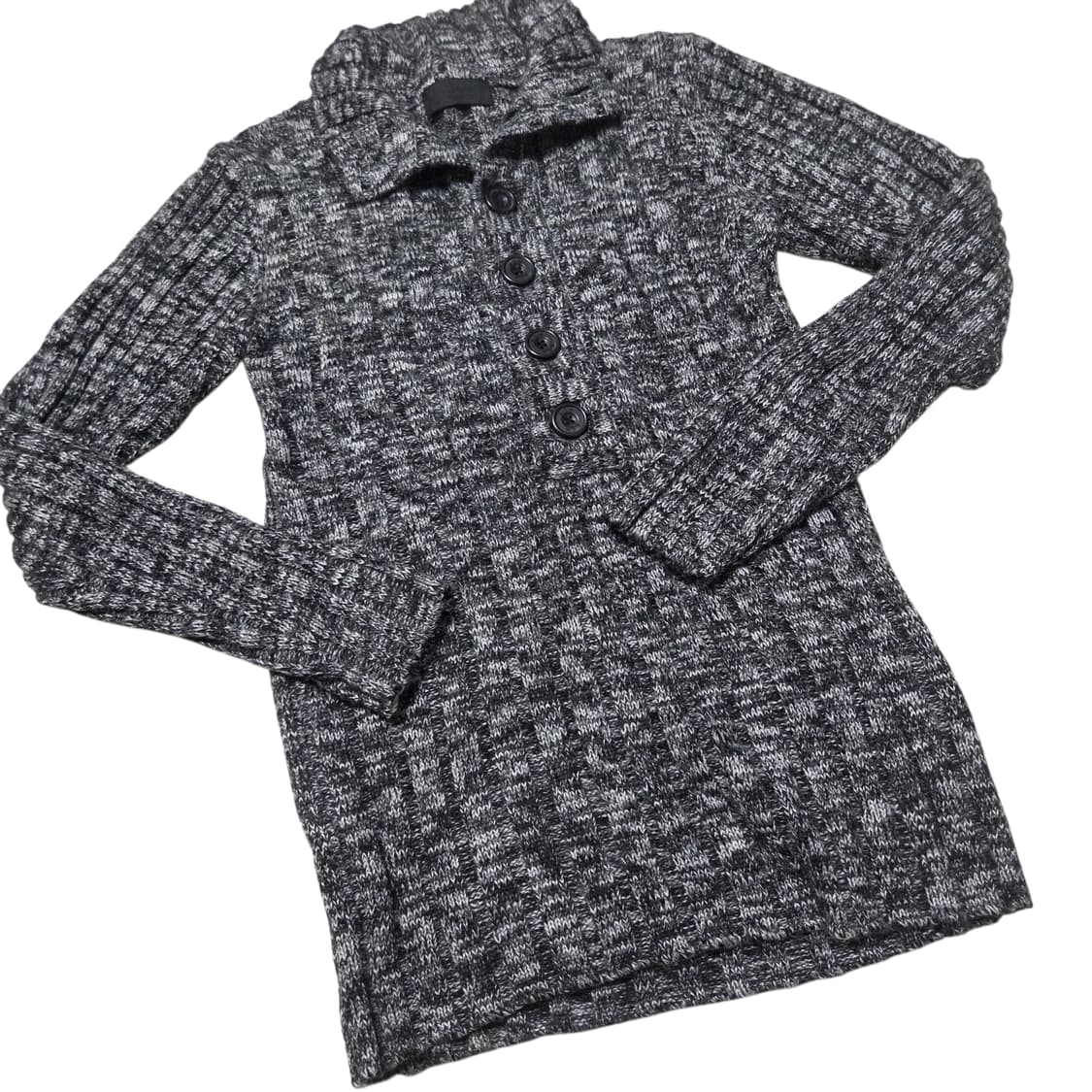 Atelier Sab Men JPN 일본 빈티지 울 카라 니트 스웨터 상품이미지2