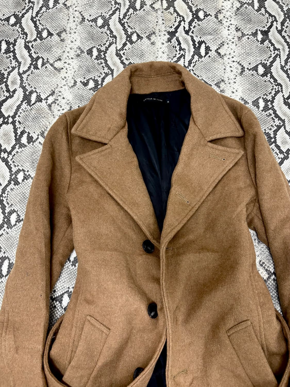 “FUGA” Minimal Mood Brown Coat 상품이미지7
