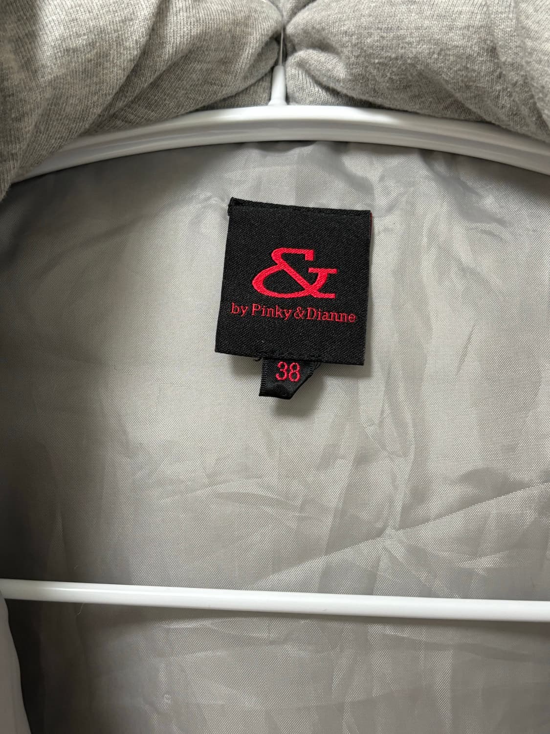 핑키앤다이안 그레이 후드자켓 갸루 상품이미지7