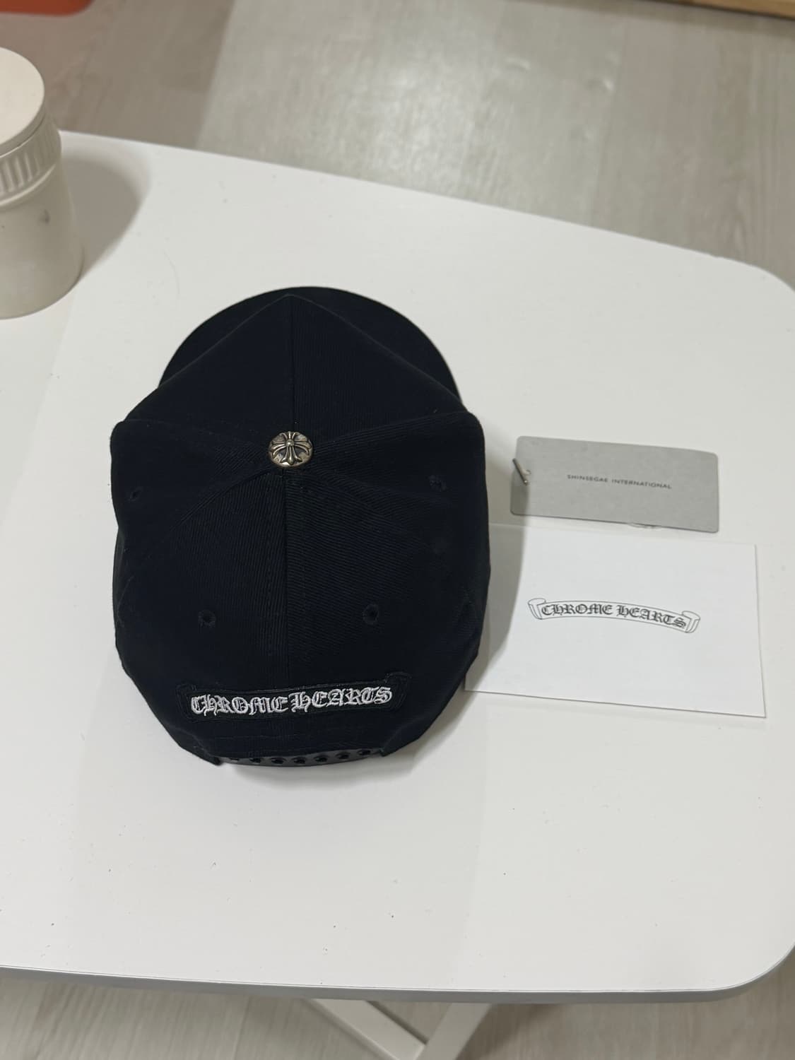 크롬하츠 RS3 볼캡 블랙 상품이미지2