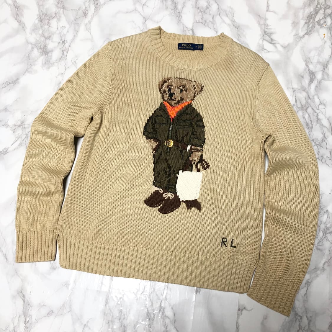 폴로 폴로베어 니트 상태굿 여성용 상품이미지1