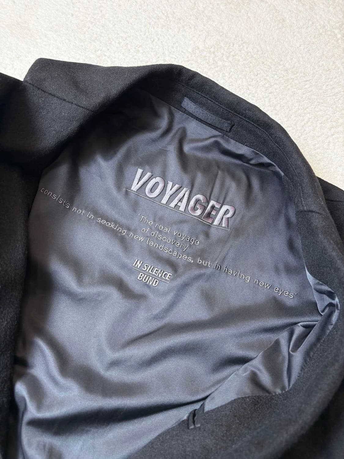 인사일런스 x 분트 17FW 캐시미어 블렌드 더블 코트 PN6571 상품이미지3