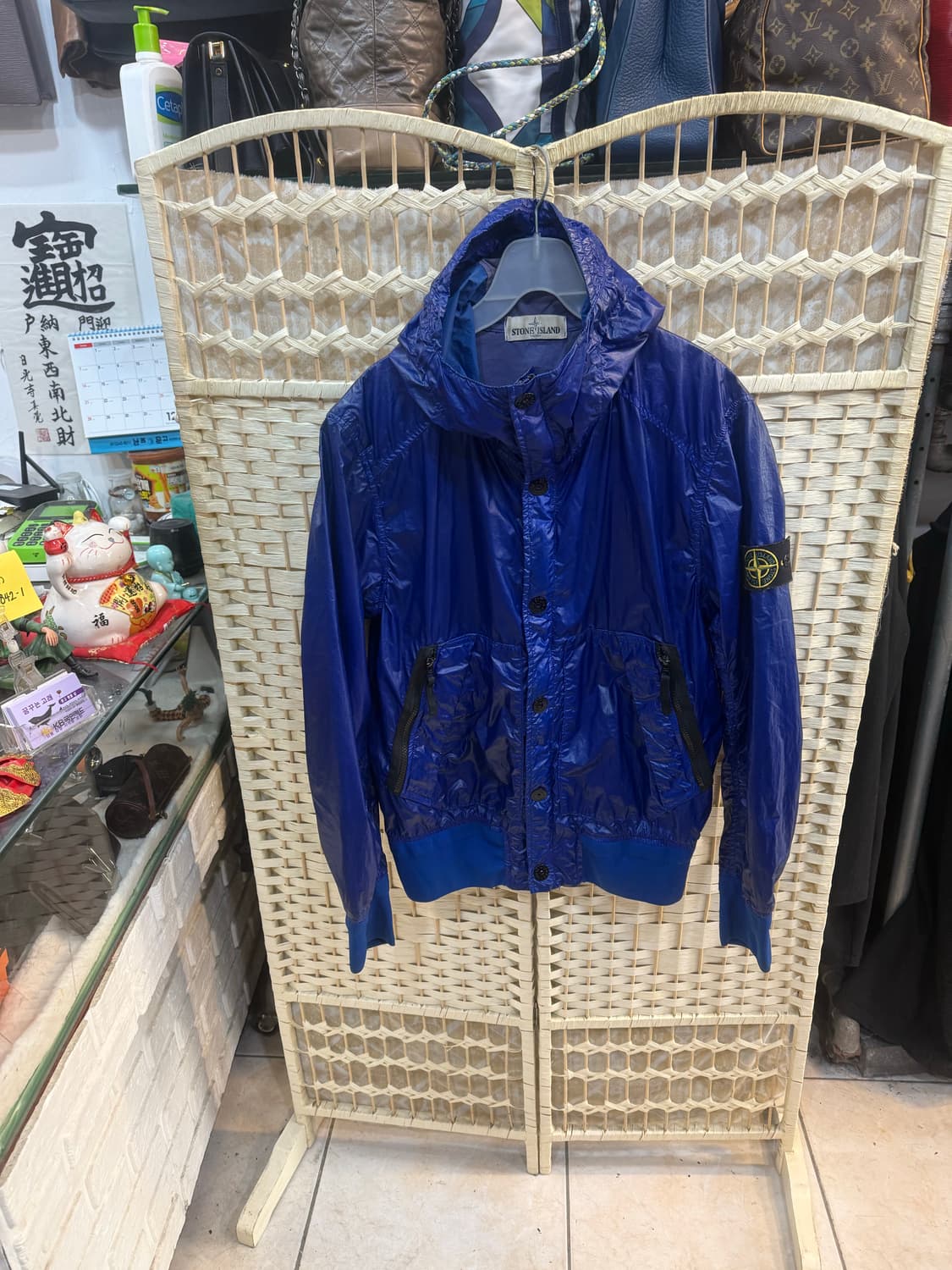 95 정품 스톤아일랜드 GLASS 후드 바막 팝니다 상품이미지1