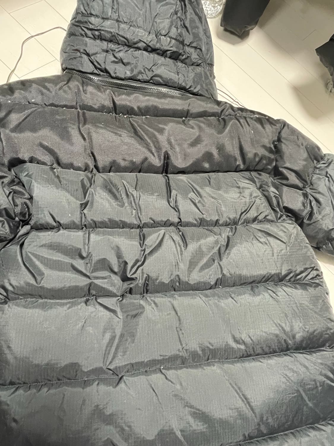 SPIEWAK 90-00s black nylon down  상품이미지7