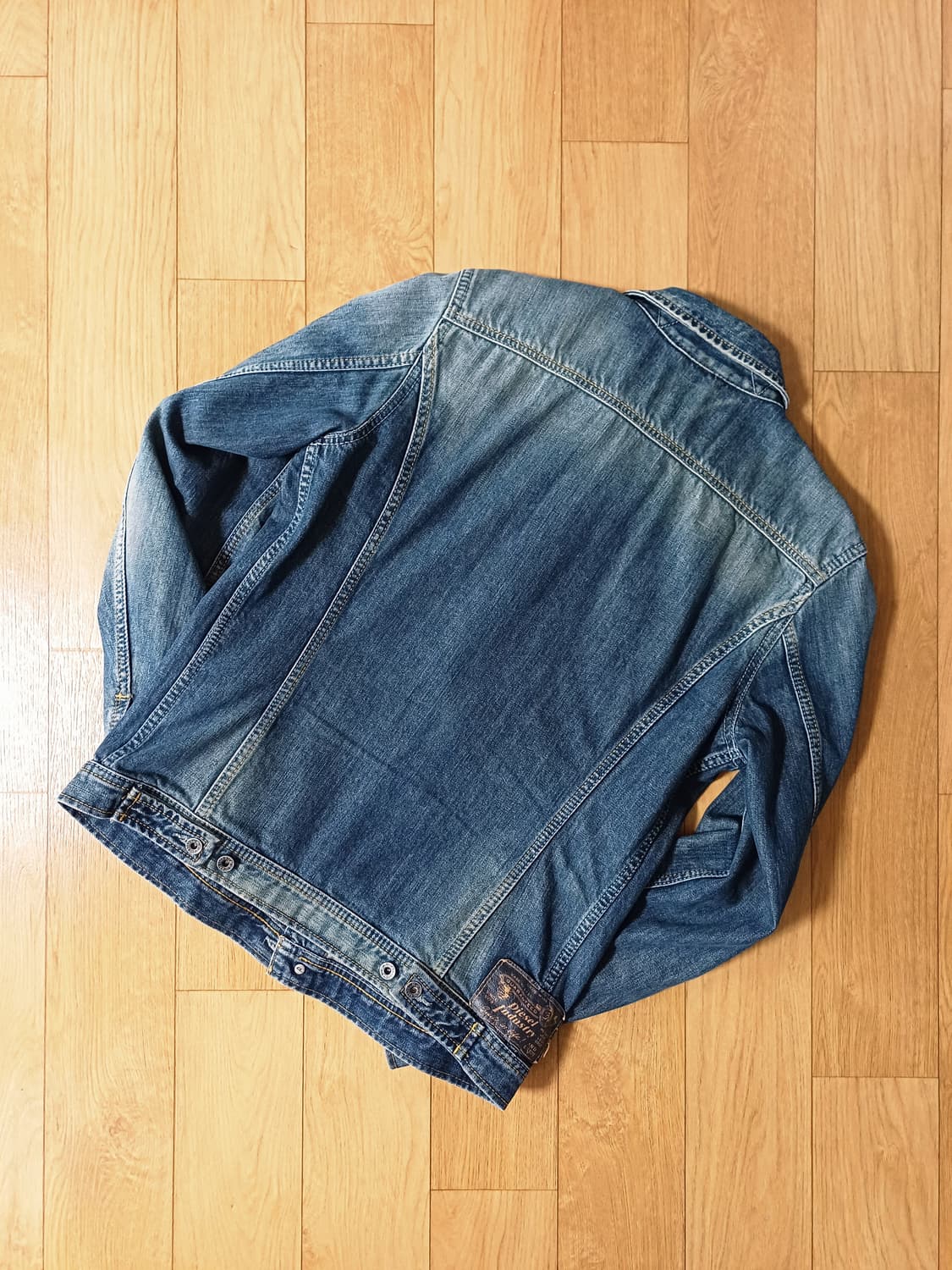 디젤 빈티지 워싱 데님 트러커 자켓 상품이미지2