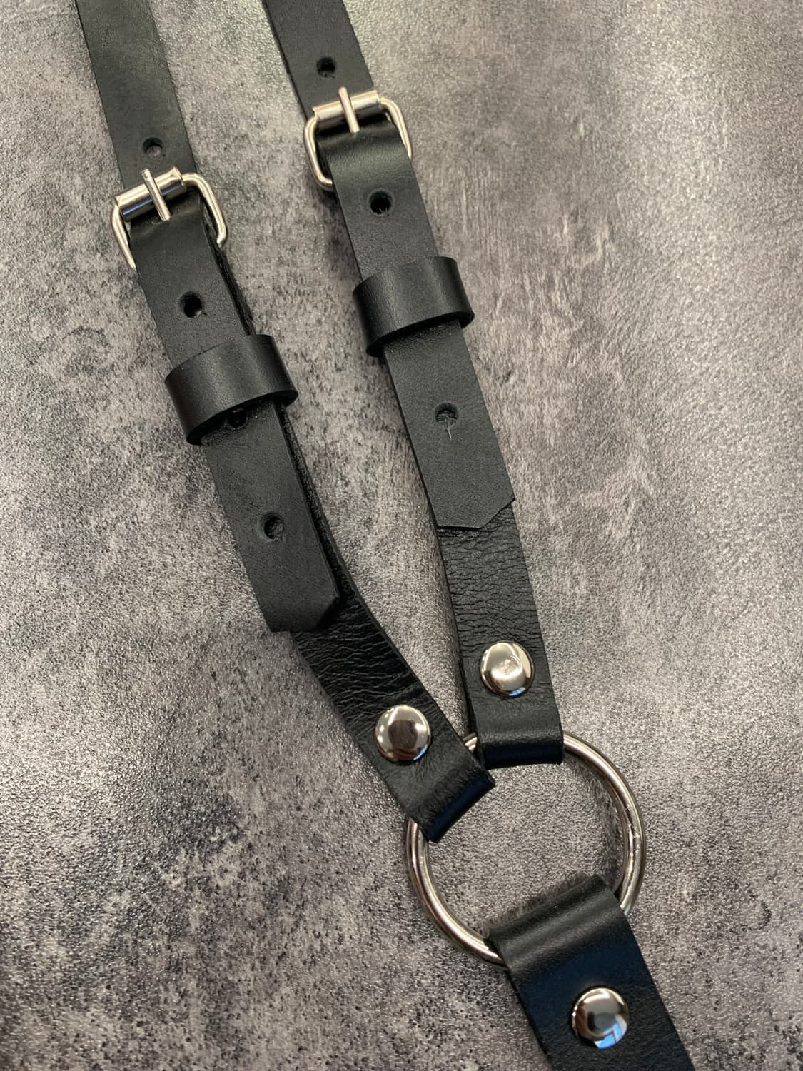 커스텀 오더 서스펜더-1(리얼-레더)유니색스 상품이미지7