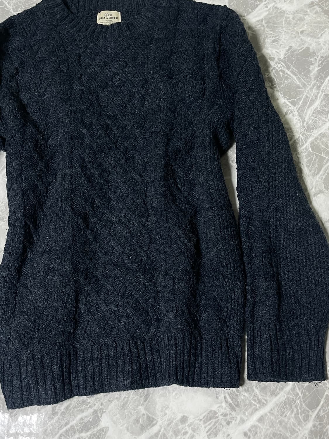 twist pocket loose knit 상품이미지5