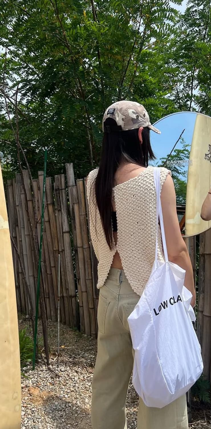 르셉템버 크로셰 니트 베스트 상품이미지6