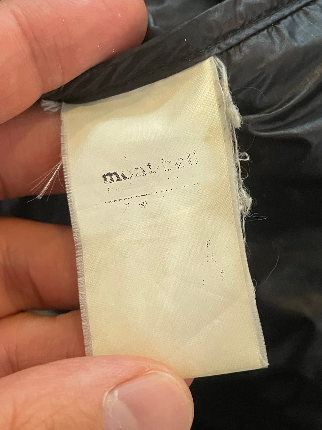 몽벨 EX1000 경량패딩 블랙 L 상품이미지5