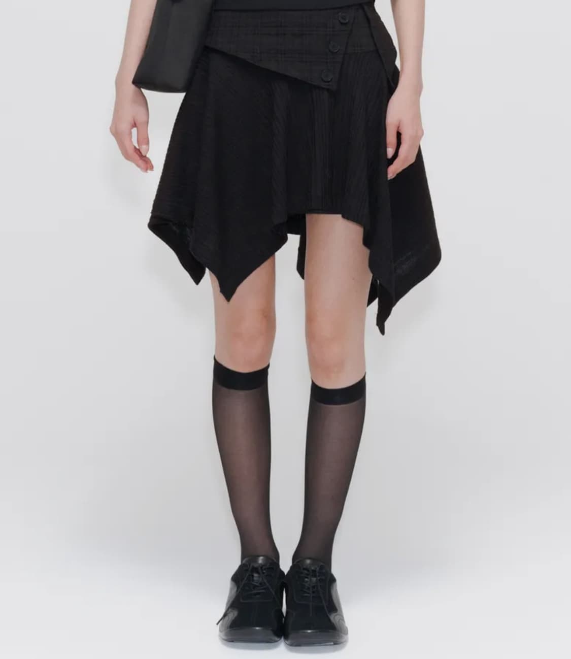 미세키서울 언발란스 미니 스커트 상품이미지2