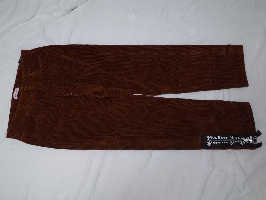 [48 EU] 팜 엔젤스 (PALM ANGELS) 뉴 모던 코듀로이 팬츠 상품이미지3