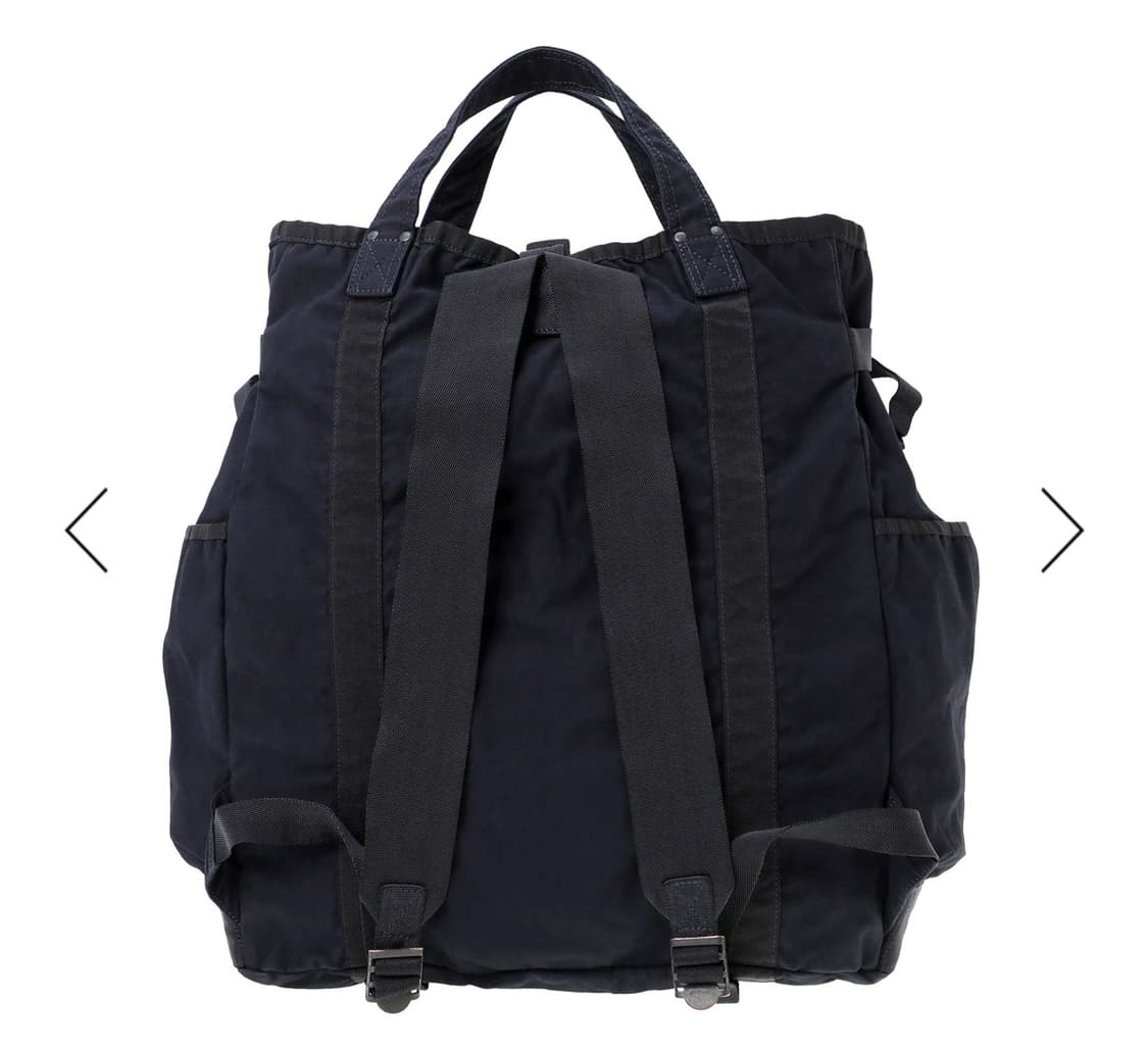 포터 크랙 투웨이 럭색 네이비 CRAG 토트백 백팩 상품이미지3