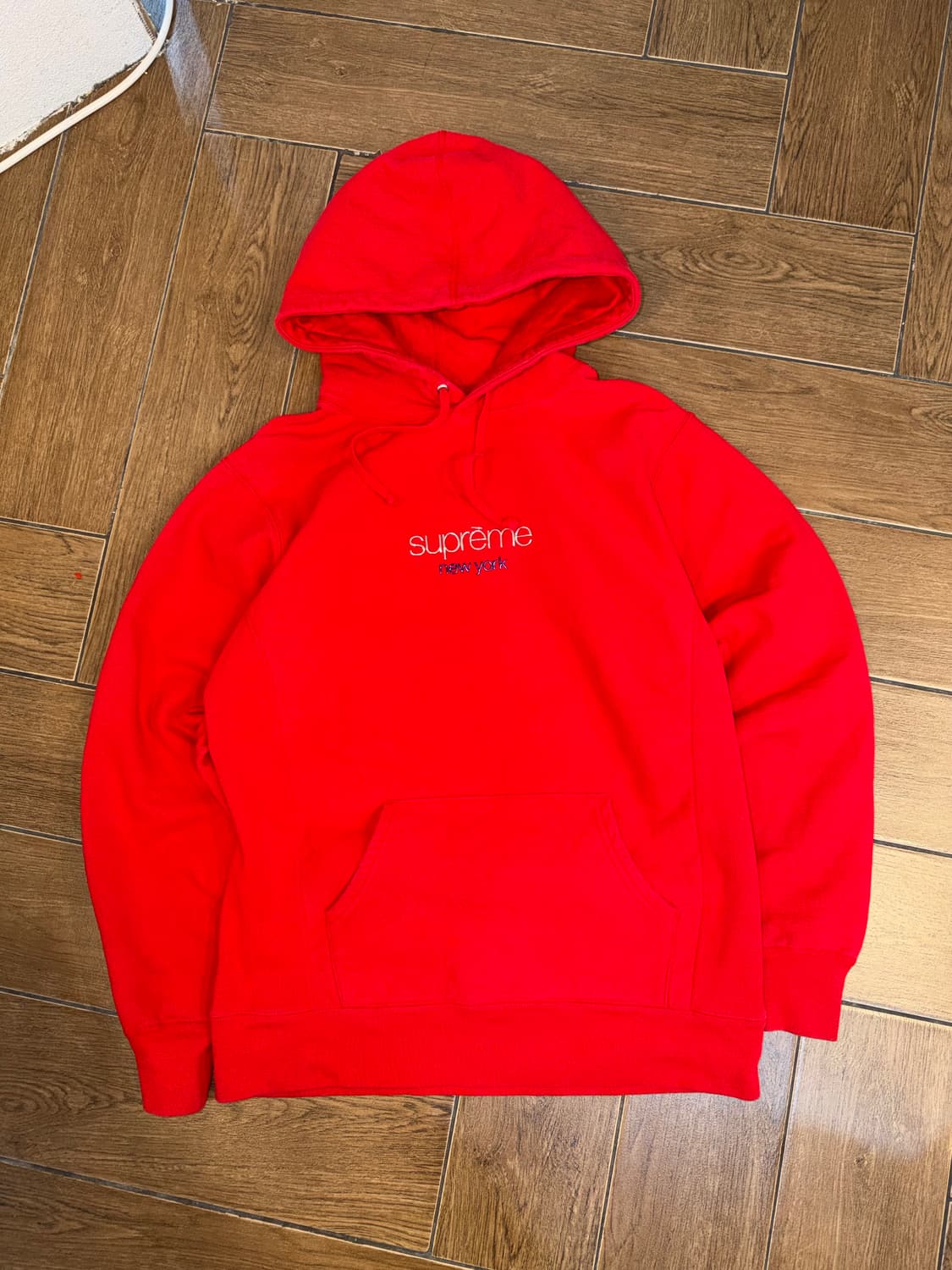 Supreme Classic Logo Hoodie - 16Fw 상품이미지6