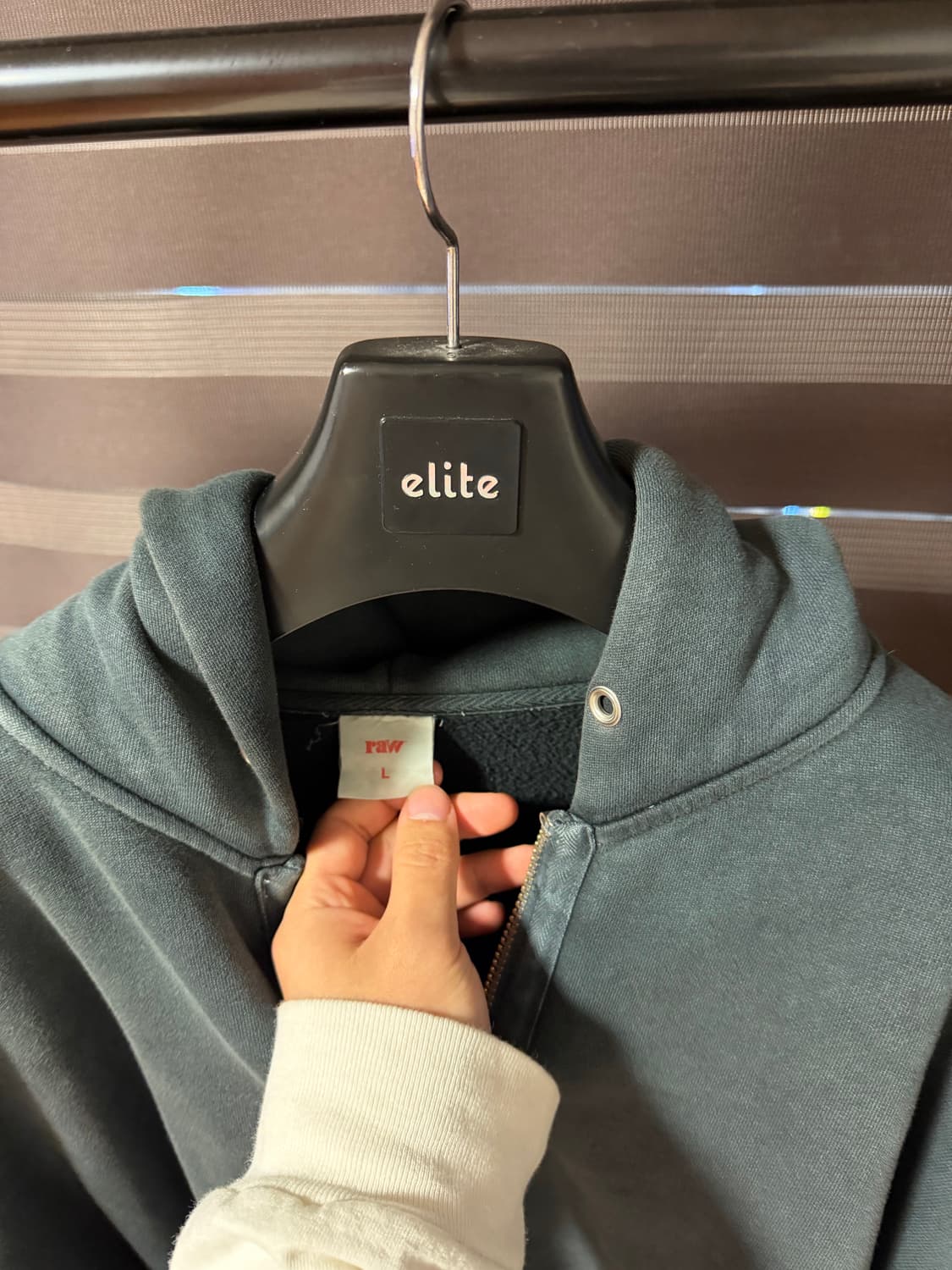 블라인드파일즈 후드집업 재판 2사이즈 상품이미지6