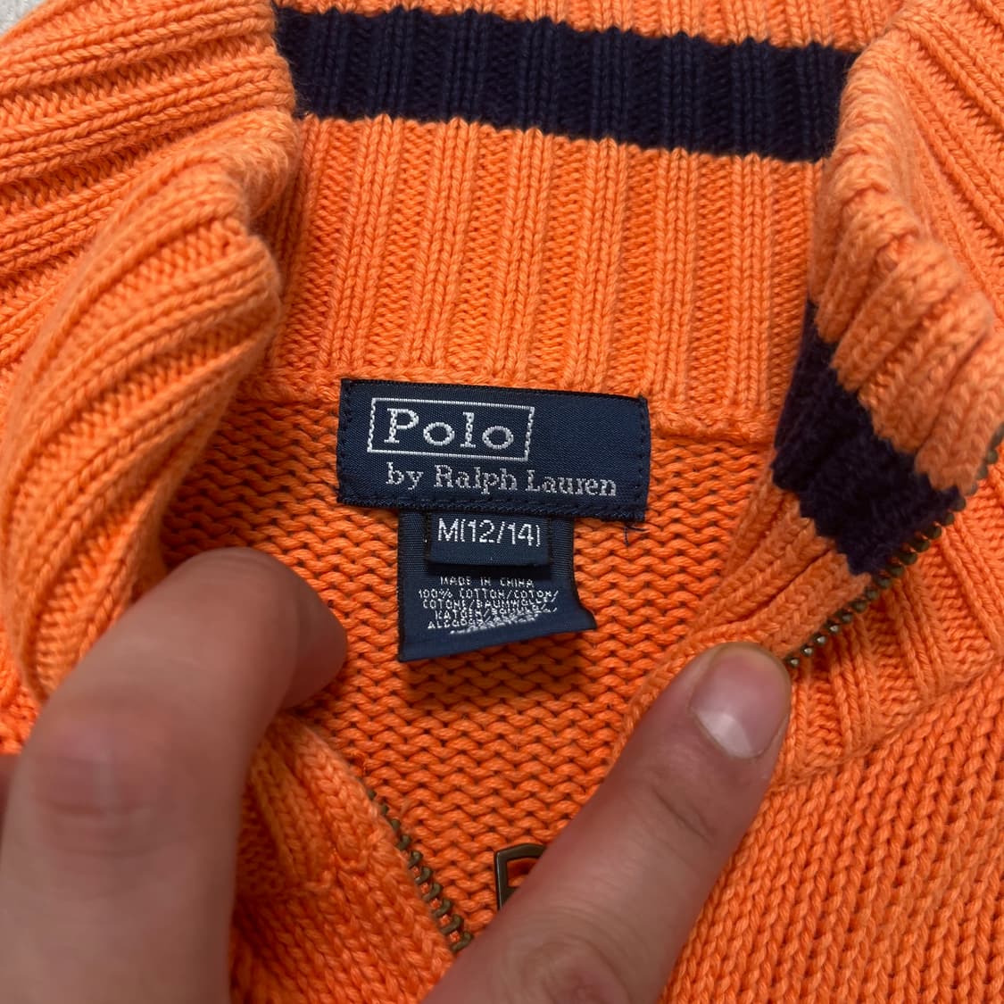 95 폴로 랄프로렌 니트 집업 상품이미지3