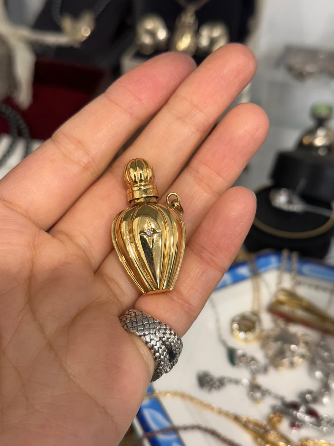 Stella Parfum Silver Pendant Necklace 상품이미지6