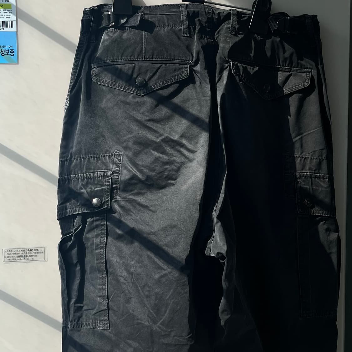 이스트로그 배틀팬츠 피그먼트 블랙 M 32 상품이미지8