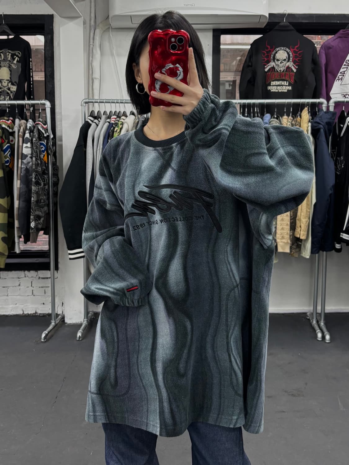 FUBU 푸부 플리스 타올 맨투맨 상품이미지3